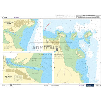 Admiralty 5621_4 Small Craft Chart - Skerries Islands (East Coast Ireland)