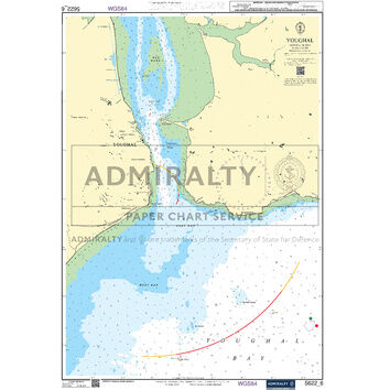 Admiralty 5622_6 Small Craft Chart - Youghal (South Coast Ireland)