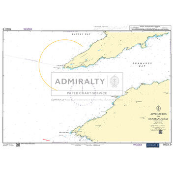 Admiralty 5623_9 Small Craft Chart - Approaches to Dunmanus Bay (South West Coast Ireland)