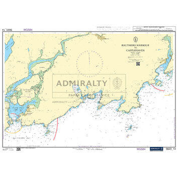 Admiralty 5623_14 Small Craft Chart - Baltimore Harbour to Castlehaven (South West Coast Ireland)
