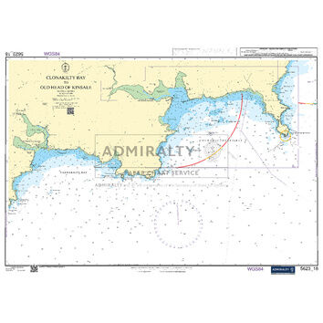 Admiralty 5623_18 Small Craft Chart - Clonakilty Nay to Old Head of Kinsale (South West Coast Ireland)