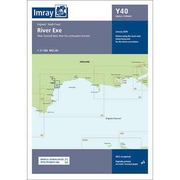 Imray Y40 River Exe Small Format Chart