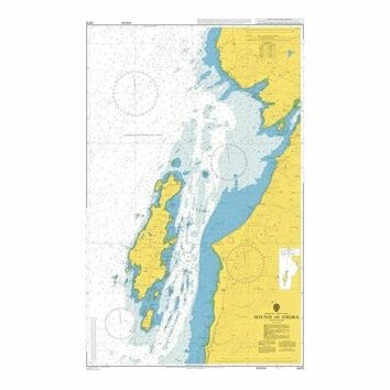 2475 Passages on the West Coast of Scotland Admiralty Chart