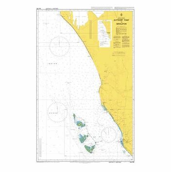 AUS332 Zuytdorp Point to Geraldton Admiralty Chart