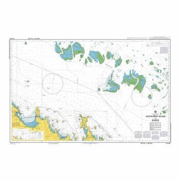 AUS825 Whitsunday Island to Bowen Admiralty Chart