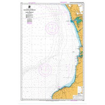 NZ43 Manukau Harbour to Cape Egmont Admiralty Chart