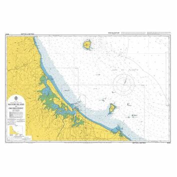 NZ541 Mayor Island to Okurei Point Admiralty Chart
