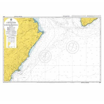 NZ62 Cape Palliser to Kaikoura Peninsula Admiralty Chart