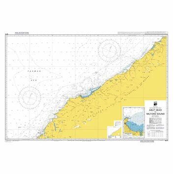 NZ73 Abut Head to Milford Sound Admiralty Chart
