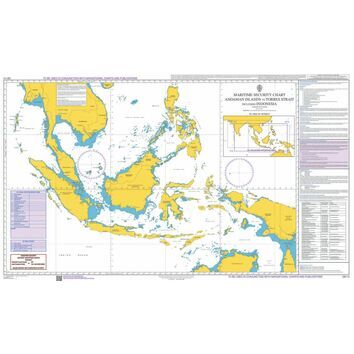 Q6113 Maritime Admiralty Security Chart, Andaman Islands to Torres Strait