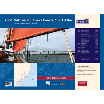 Imray 2000 Suffolk and Essex Coasts Chart Atlas