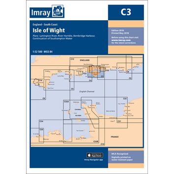 Imray Chart C3: Isle of Wight