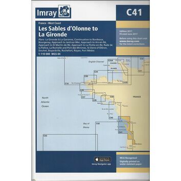 Imray Chart C41: Les Sables d'Olonne to La Gironde