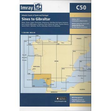 Imray Chart C50: Sines to Gibraltar