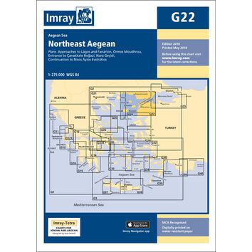 Imray Chart G22: Northeast Aegean Sea