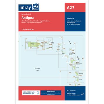 Imray Chart A27: Antigua