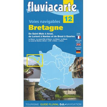 Imray Fluviacarte 12: Les Canaux Bretons