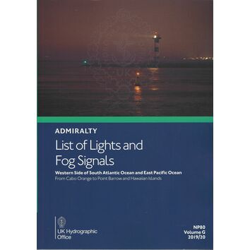 Admiralty NP80 List of Lights & Fog Signals (Volume G)