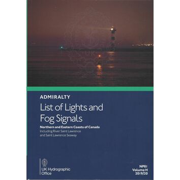 Admiralty NP81 List of Lights & Fog Signals (Volume H)
