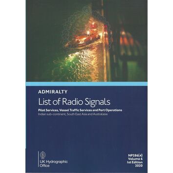 Admiralty NP286(4) List of Radio Signals (Volume 6 - Part 4)