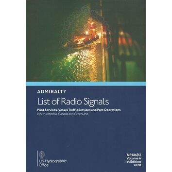 Admiralty NP286(5) List of Radio Signals (Volume 6 - Part 5)