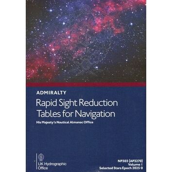 Admiralty NP303 (AP3270) Rapid Sight Reduction Tables for Navigation (Volume 1)