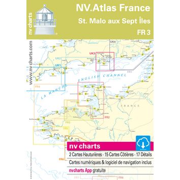 NV Atlas France FR3: St Malo aux Sept Îles - New 2023 Edition