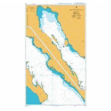 1017 Golfo de California Admiralty Chart