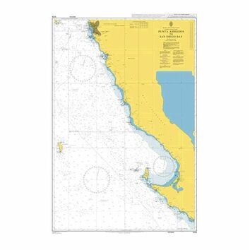 1029 Punta Abreojos to San Diego Bay Admiralty Chart
