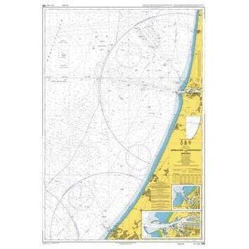 125 Approaches to Scheveningen and Ijmuiden Admiralty Chart