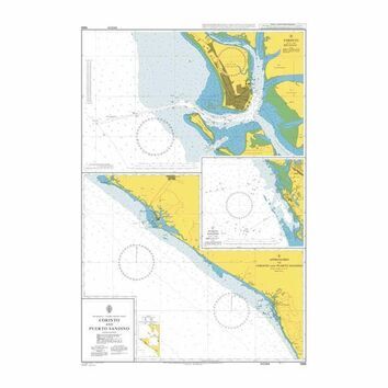 1969 Corinto and Puerto Sandino Admiralty Chart