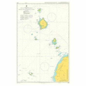 2868 Pulau Tokongkemudi to Pulau-Pulau Natuna Utara Admiralty Chart