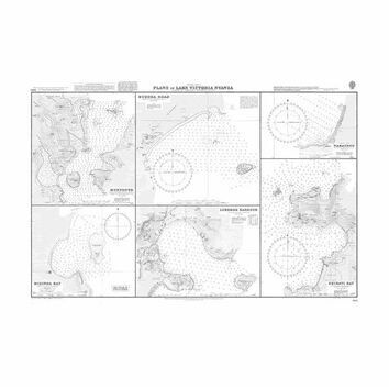3693 Plans in Lake Victoria Nyanza Admiralty Chart
