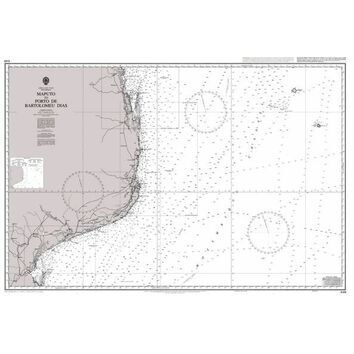 3880 Mozambique Channel  Southern Part Admiralty Chart
