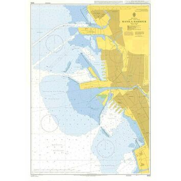 3932 Manila Harbour Admiralty Chart