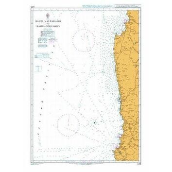 4235 Bahia Valparaiso to Bahia Coquimbo Admiralty Chart