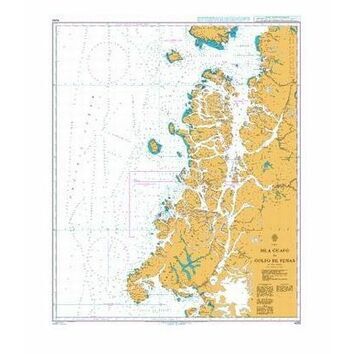 4255 Isla Guafo to Golfo de Penas Admiralty Chart