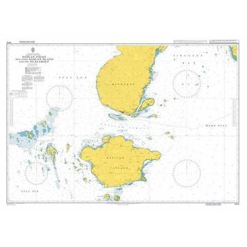 4470 Basilan Strait including Basilan Island and the Pilas Group Admiralty Chart