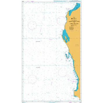 4725 North West Cape to Cape Leeuwin Admiralty Chart