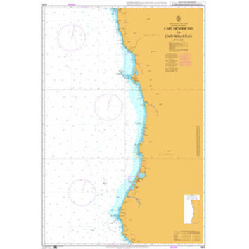 4916 Cape Mendocino to Cape Sebastian Admiralty Chart