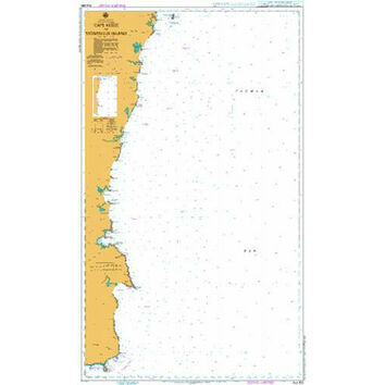 AUS806 Cape Howe to Montague Island Admiralty Chart