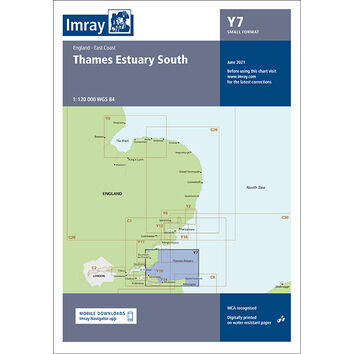 Imray Chart Y7: Thames Estuary South