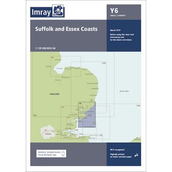 Imray Chart Y6: Suffolk & Essex Coasts