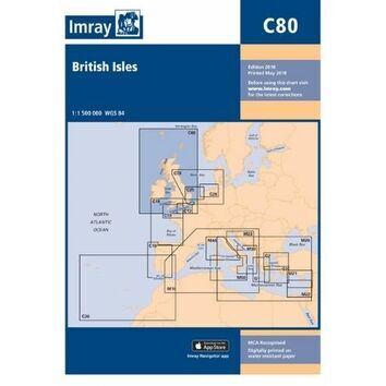 Imray Chart C80: British Isles