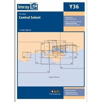 Imray Chart Y36: Central Solent