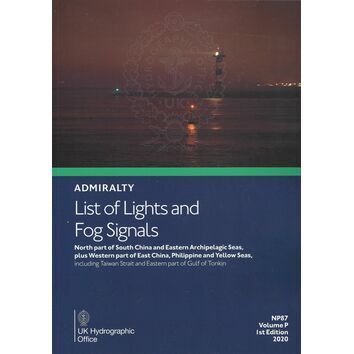 Admiralty NP87 List of Lights & Fog Signals (Volume P)