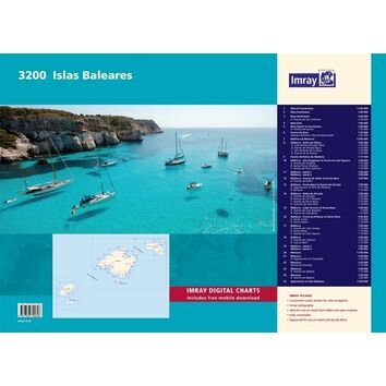 Imray 3200 Islas Baleares Chart Atlas