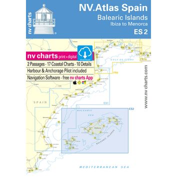 NV. Atlas Spain ES2: Balearic Islands - Ibiza to Menorca