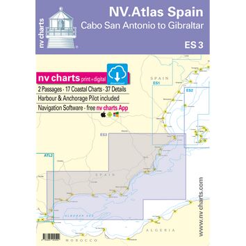 NV Atlas Spain ES3: Cabo San Antonio to Gibraltar