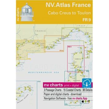 NV Atlas France FR9: Cabo Creus to Toulon